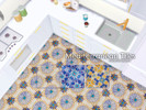 Sims 4 — Mediterranean Tiles by martinakerr — Mediterranean Tiles in 3 variations. by martinakerr