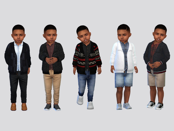 Sims 4 — Folklore Cottage Sweater Toddler by McLayneSims — TSR EXCLUSIVE Standalone item 10 Swatches MESH by Me NO