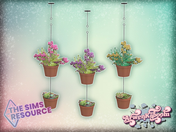 Sims 4 — Breezic - Plant IX by ArwenKaboom — Base game plant in 3 recolors. You can find all objects by searching