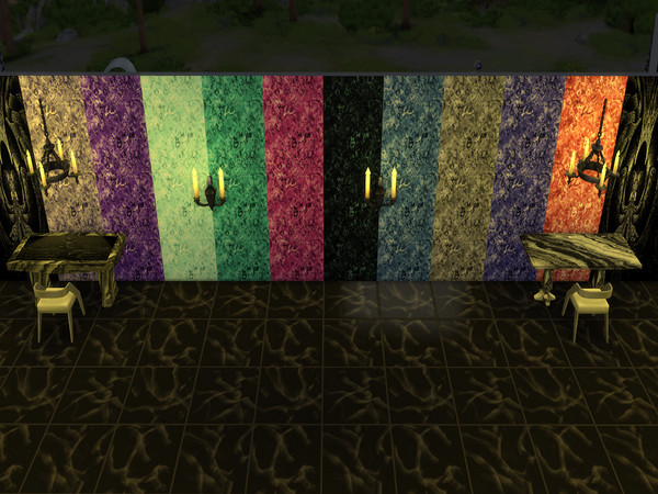 Sims 4 — Marvelous Marble 1 by Decaysha — 10 seamless marble walls by Decaysha.