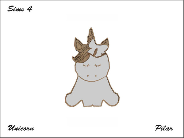 Sims 4 — Arcane Illusions Unicorn Mirror2 by Pilar — Arcane Illusions Unicorn Mirror2