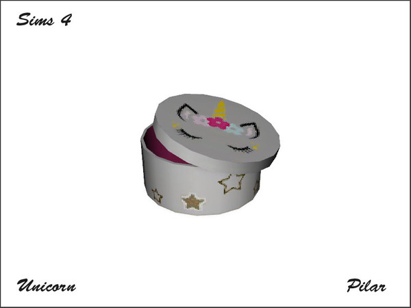 Sims 4 — Arcane Illusions Unicorn Box by Pilar — Arcane Illusions Unicorn Box
