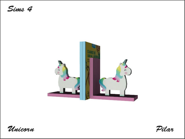 Sims 4 — Arcane Illusions  Unicorn Deco3 by Pilar — Arcane Illusions Unicorn Deco3