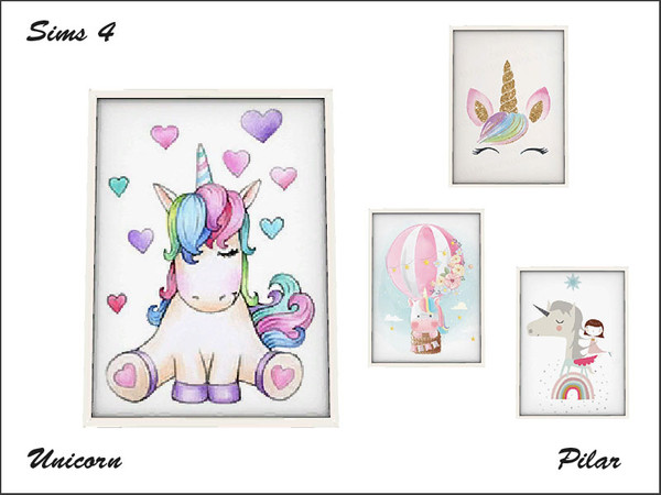 Sims 4 —  Arcane Illusions Unicorn Sculpture by Pilar —  Arcane Illusions Unicorn Sculpture