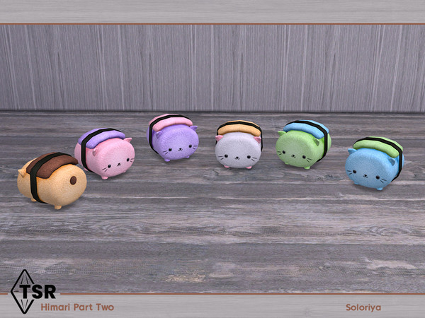 Sims 4 — Himari Part Two. Decorative Toy, v2 by soloriya — Decorative toy, cat. Part of Himari Part Two set. 6 color