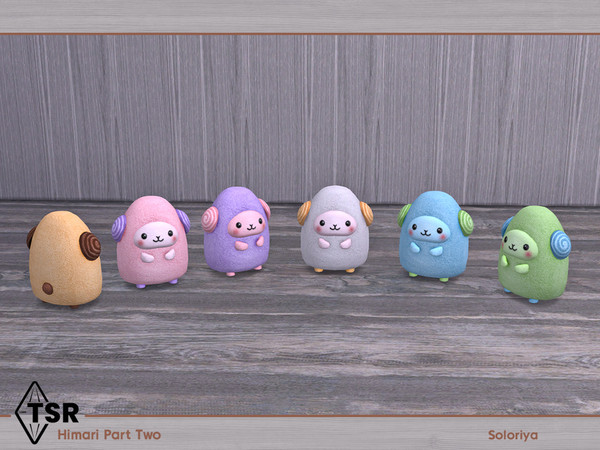 Sims 4 — Himari Part Two. Decorative Toy, v3 by soloriya — Decorative toy, sheep. Part of Himari Part Two set. 6 color