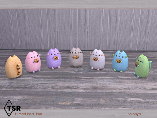 Sims 4 — Himari Part Two. Decorative Toy, v4 by soloriya — Decorative toy, cat. Part of Himari Part Two set. 7 color