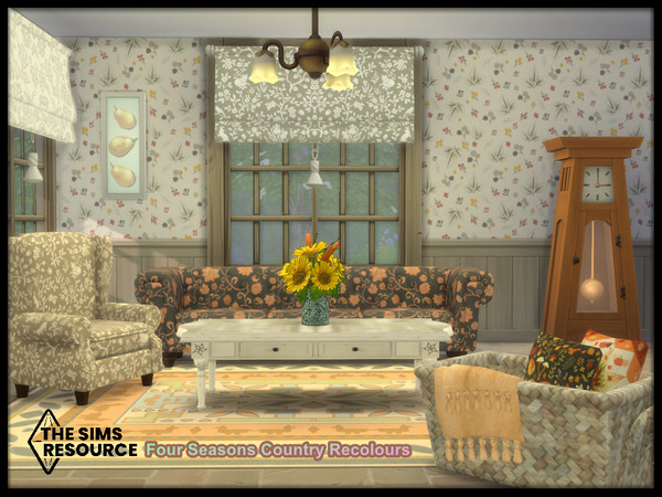 Sims 4 — Four Seasons Country Recolors by seimar8 — Maxis match Country recolors from the Cottage Living Expansion pack