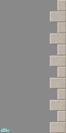 Sims 2 — Stormy Grey Stucco Set - Individual Item by TheMistress666 — Stormy Grey Stucco wall set!