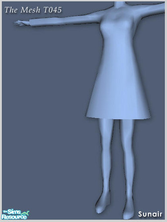 Sims 2 — Sunair Fashion T045 by Sunair — The MESH file of Sunair Fashion T045. 