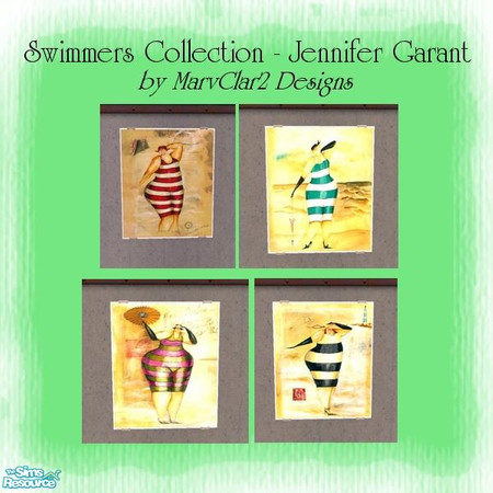 Sims 2 — Swimmer Edition - Jennifer Garant by marvclar2 — Another great set by the talented artist, Jennifer Garant!