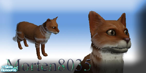 Sims 2 — Fox by morten8035 — .::Cat fox::.