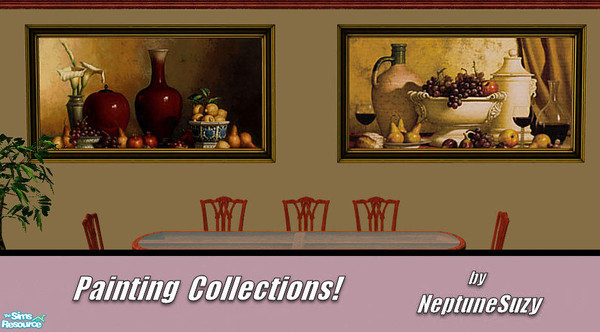 Sims 2 — NSC Painting Set84 by Neptunesuzy — Your Sims will love these Paintings! Enjoy!