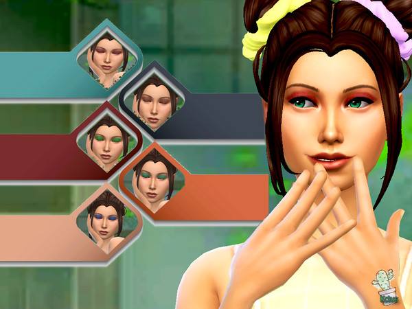 Sims 4 — Eyeshadow_01 by UnKctus — Compatible with the basic game!