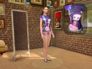 Sims 4 — Nezuko Kimetsu No Yaiba Shirt by CarolLR — A nice shirt for yours sims! More in :