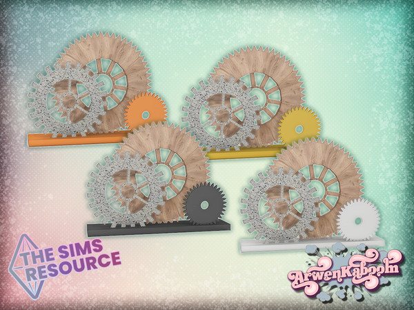 Sims 4 — Brymming - Sculpture by ArwenKaboom — Base game sculpture in 4 recolors. You can find all items by searching