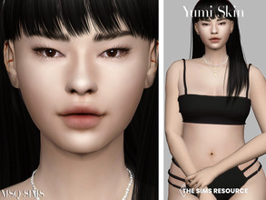 Sims 4 — Yumi Skin by MSQSIMS — This Skin is available in 10 Colors from light to dark. It is suitable for Female from