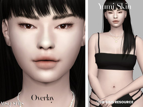 Sims 4 — Yumi Skin Overlay by MSQSIMS — This Skin Overlay is available in 4 different strengths.Works with all skintones.