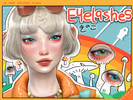 Sims 4 — [LokMaar] Kinoko Eyelashes by LokMaar — Eyelashes (Eyeliner)