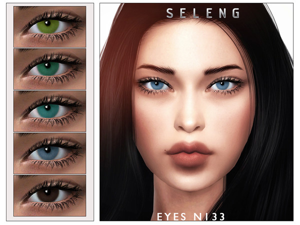 Sims 4 — Eyes N133 by Seleng — HQ compatible eyes with 21 colours. Allowed for all the ages. Enjoy!