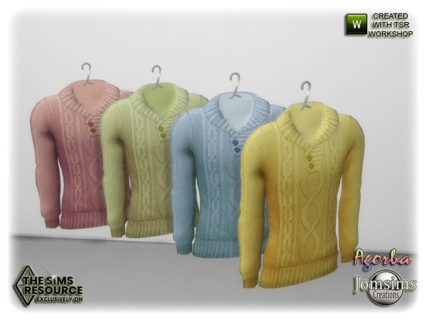 Sims 4 — Agorba office clothe1 for dresser by jomsims — Agorba office clothe1 for dresser