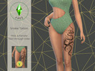 Sims 4 — Snake Tattoo by _Faez_ — - Teen through Elder - For Male and Female Hope you like it!