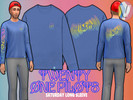 Sims 4 — Twenty One Pilots; Saturday Long Sleeve by TestimentV — A long sleeve from band Twenty One Pilots, based on the