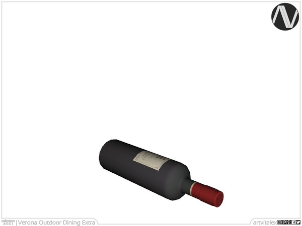 Sims 4 — Verona Wine by ArtVitalex — Outdoor And Garden Collection | All rights reserved | Belong to 2021 ArtVitalex@TSR