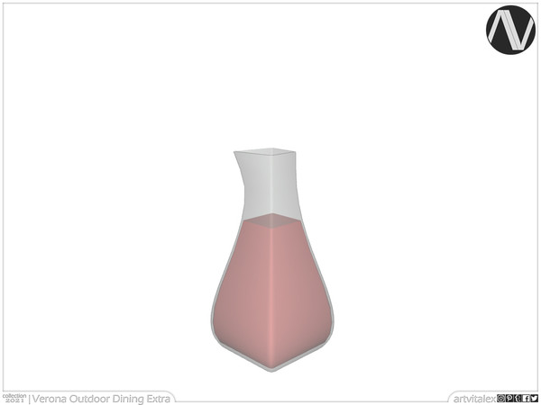 Sims 4 — Verona Jug Full Of Juice by ArtVitalex — Outdoor And Garden Collection | All rights reserved | Belong to 2021