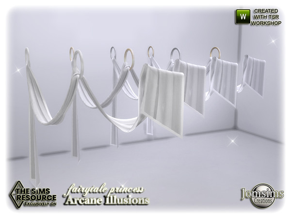 Sims 4 — Arcane Illusions fairytale princess canopy2 by jomsims — Arcane Illusions fairytale princess canopy2 