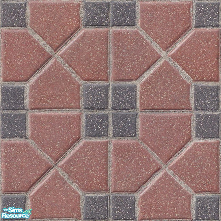 Sims 2 — Brick Walkways - Brick Walkway 3 by maylynn55 — These floors are all various brick walkways. I have made them
