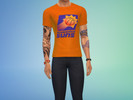 Sims 4 — 1994 Phoenix Suns T-Shirt by cjthepinoy2 — This is my first ever Sims 4 Custom Content. Any feedback or ideas