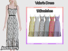 Sims 4 — Valerie Dress by juneiceberry — Valerie Dress