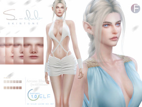 Sims 4 — Arcane illusion Elf skintones by S-Club by S-Club — Elf skintones, for female, young to elder, 12 swatches, hope
