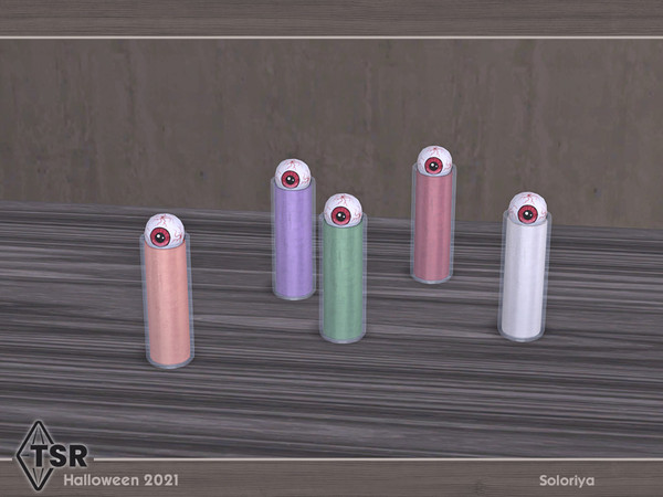 Sims 4 — Halloween 2021 Decor. Drink, v1 by soloriya — Decorative drink. Part of Halloween 2021 Decor set. 5 color