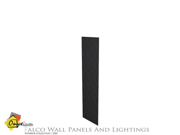 Sims 4 — Falco Wall Panel Medium by Onyxium — Onyxium@TSR Design Workshop Decor And Lighting Collection | Belong To The
