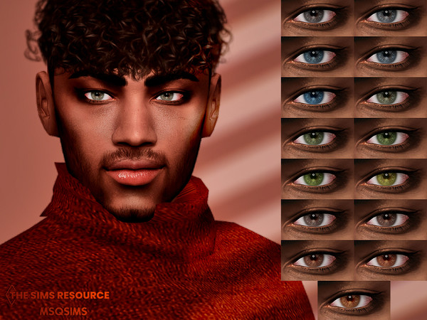 Sims 4 — Helen Eyes by MSQSIMS — These Eyes are available in 15 colors. It is suitable for Female/Male from Infant-