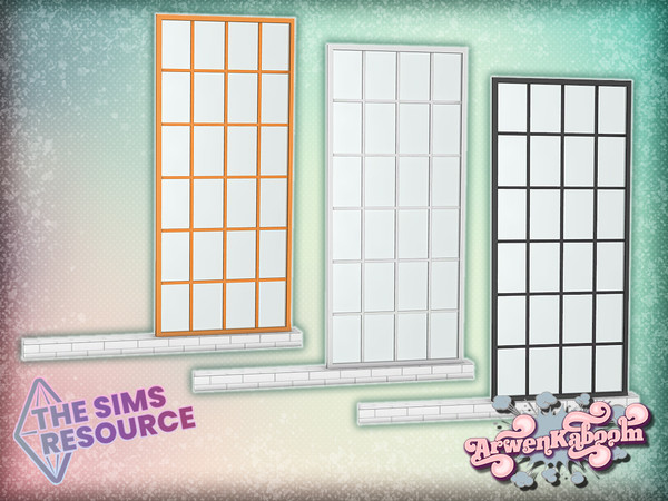Sims 4 — Glassary - Separator by ArwenKaboom — Base game glass separator in 6 recolors. You can find all objects by