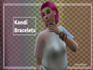 Sims 4 — Kandi Bracelets by LiminalSimz — Kandi Beaded Bracelets for your Sims!