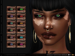 Sims 4 — Abraxas eyes non-default | Simblreen 2021 by sugar_owl — New fantasy eyes with horizontally slit pupils for male
