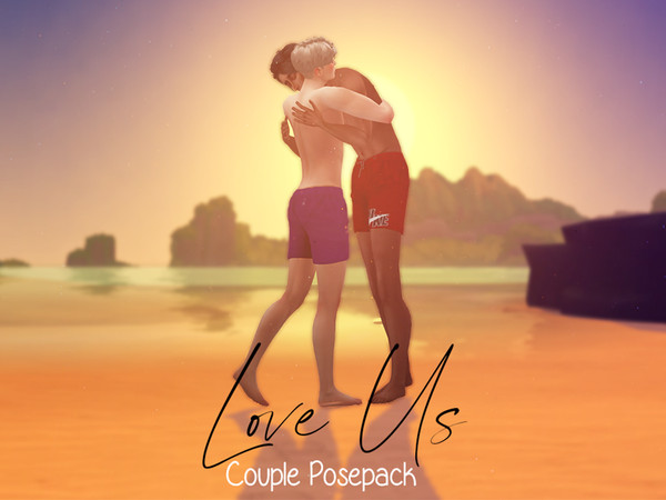 Sims 4 — Love Us - Couple Posepack by Letizha — 06 Poses in total, i hope you like it! Tag me if you use it! <3