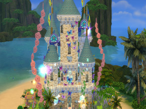Sims 4 — Palace (Mermaid) by susancho932 — A palace from the great sea whom mermaids become human and start ruling on