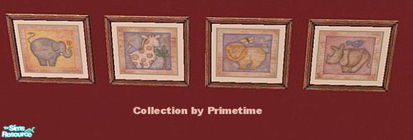 Sims 2 — PT Beth Logan Safari Animals by Primetime024 — This collection can be found under Transcendence in your game.