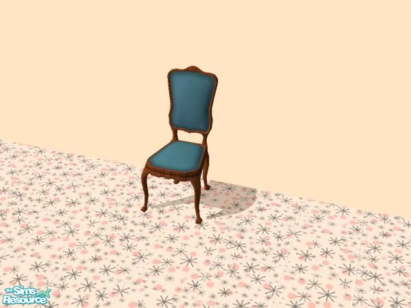 Sims 2 — ErgoSupreme Dining Chair by dddrake — Teal