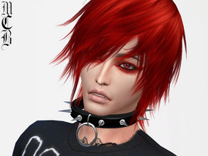 Sims 4 — Paroni Eyeliner by MaruChanBe2 — Red and Black are the best combo for your vampire cuties <3