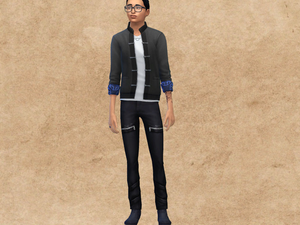 Sims 4 — Papyrus CAS Background  by LevelupGamer — Beautiful papyrus paper texture CAS background.