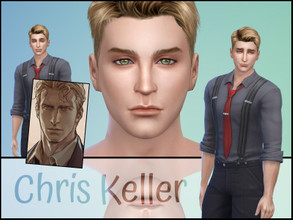 Sims 4 — Chris Keller by fransyung — SIM Details Name: Chris Keller Age Group: Young adult Gender: Male - Can use the