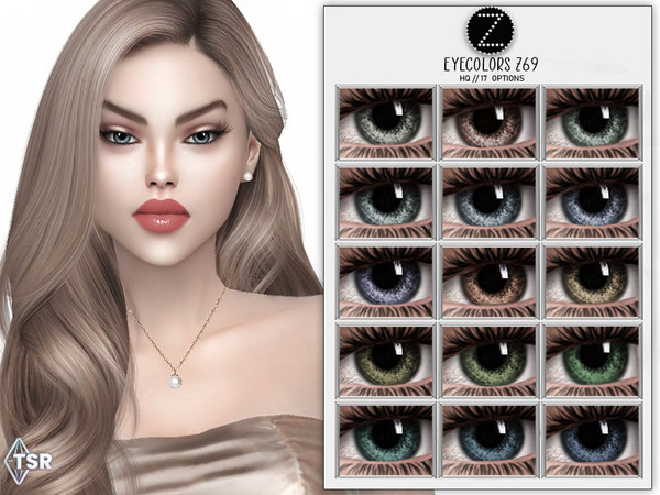 Sims 4 — EYECOLORS Z69 by ZENX — -Base Game -All Age -For Female -17 colors -Works with all of skins -Compatible with HQ