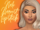 Sims 4 — Halo Harvest Lipstick by AshleyCharmed12 — 7 Fall Inspired Creamsheen Lipsticks with Lipliner