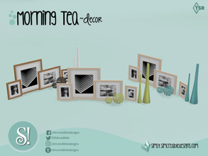 Sims 4 — Morning Tea Frames by SIMcredible! — by SIMcredibledesigns.com available at TSR 8 colors + variations
